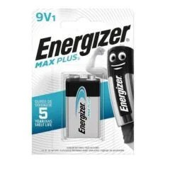 Energizer Batteries Alkaline 9V (1pc) Alkaline MAX Plus