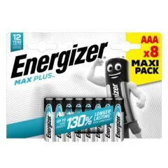 Energizer Batteries Alkaline AAA (8pcs) Alkaline MAX Plus