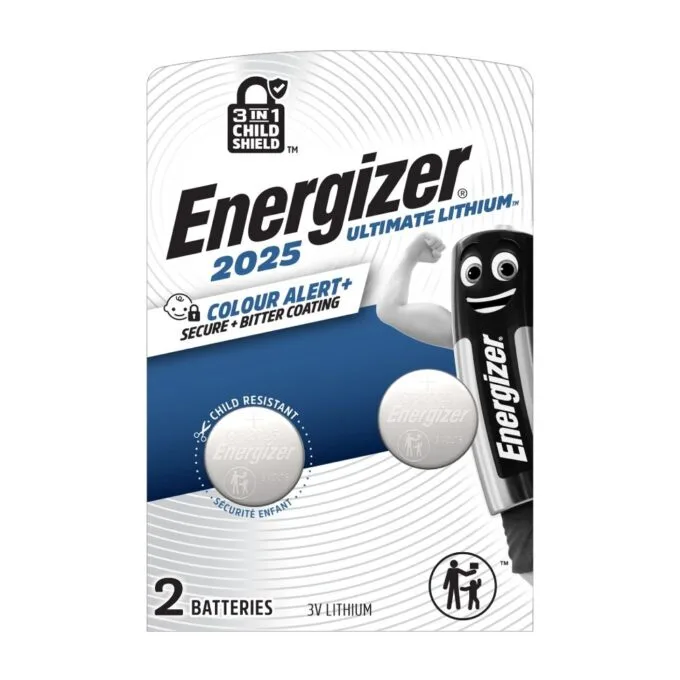 Energizer Batteries Lithium CR2025 (2pcs) Ultimate Lithium — image 1