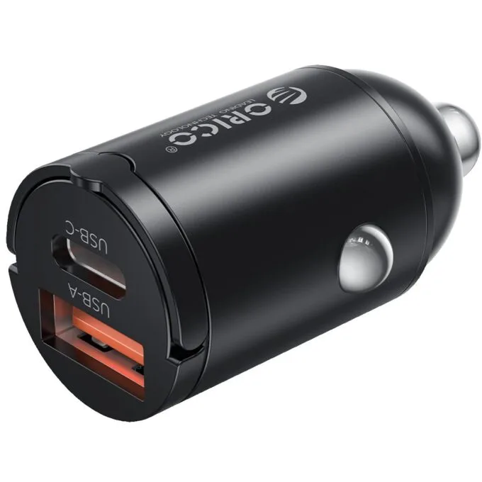 Orico Car Charger, USB-C 30W, USB-A 30W — image 2