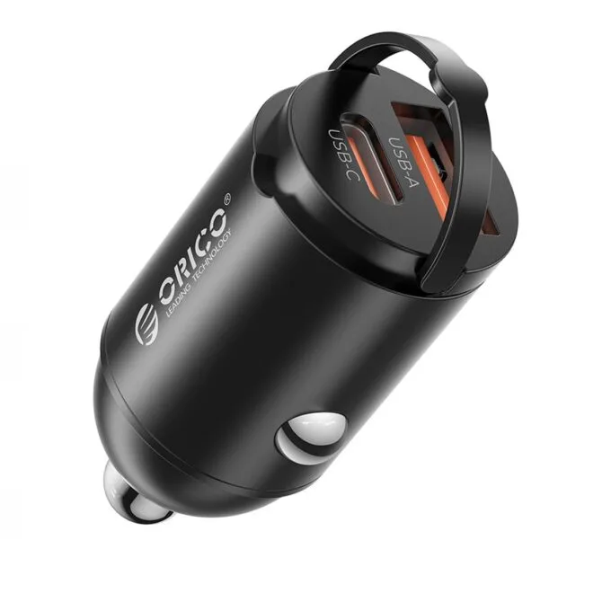 Orico Car Charger, USB-C 30W, USB-A 30W — image 3