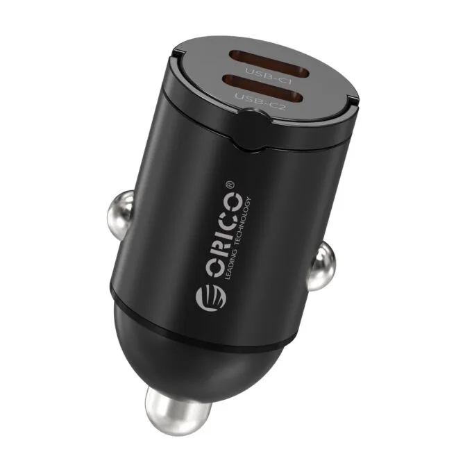 Orico Car Charger, 2 × USB-C, 30W — image 3