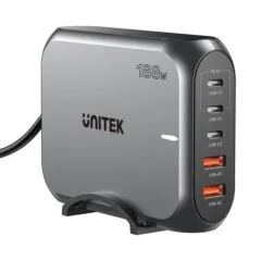 Unitek 2xUSB-A 3xUSB-C GAN 188W