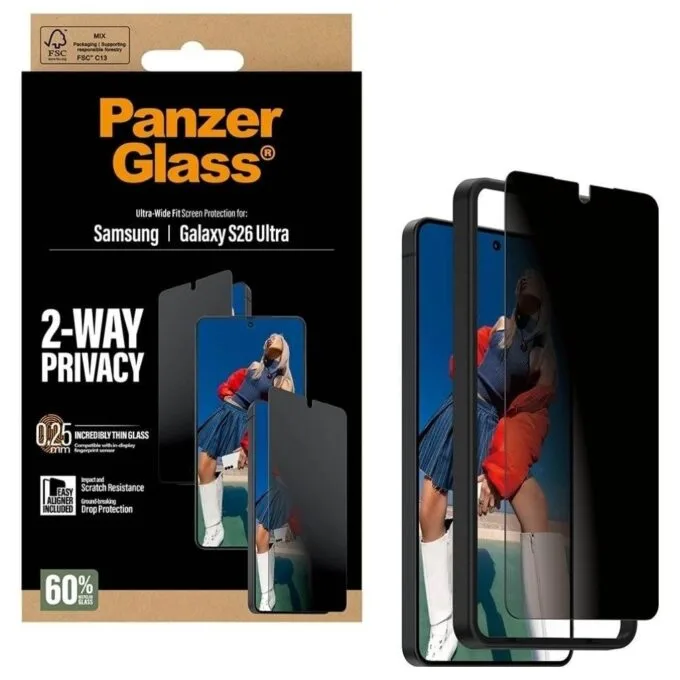PanzerGlass Safe Ultra-Wide Fit EasyAligner for Samsung Galaxy S26 Ultra — image 1