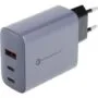 FORCELL F-ENERGY GaN VT-42B ładowarka sieciowa 2 x Typ C + USB A PD QC4.0 4A 65W szara