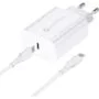 FORCELL F-ENERGY TFK-TC-25WPD Typ C + kabel Typ C do Typ C PD Q.C 3A 25W biała