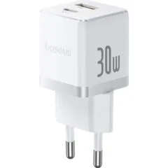 Baseus Palm 30W USB-C USB-A - biała