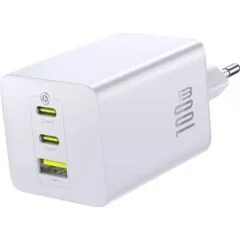 Baseus EnerFill FE11 2 x USB-C / USB-A 100W - biała