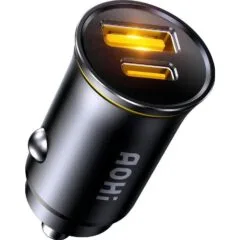 AOHI Superauto PD 65W 1x USB-C, 1x USB-A