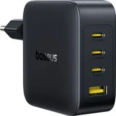 Baseus EnerFill FH11 Gan 140W 3xUSB-C + 1xUSB-A - Black