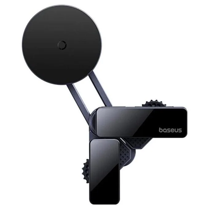 Baseus MaxView mounted on car display - grey — image 1