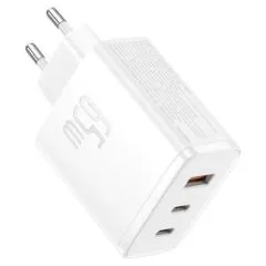 Baseus OS-Cube Pro 2xUSB-C + USB, 65W (white)