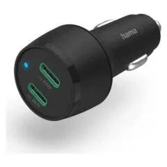 Rod PD/QC 45W (2x USB-C) black