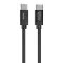 USB-C brake - USB-C nylon, 100W, 1.5m, black