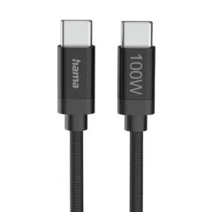 USB-C brake - USB-C nylon, 100W, 3m, black
