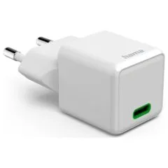 Hama supermini 25W PD/QC 1x USB-C white