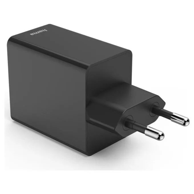 Hama 35W PD/QC 1x USB-C, 3x USB-A, black — image 2