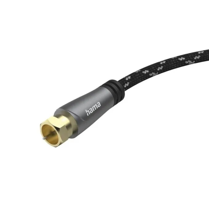 Hama 120DB antenna cable F plug - F 1.5m plug — image 1