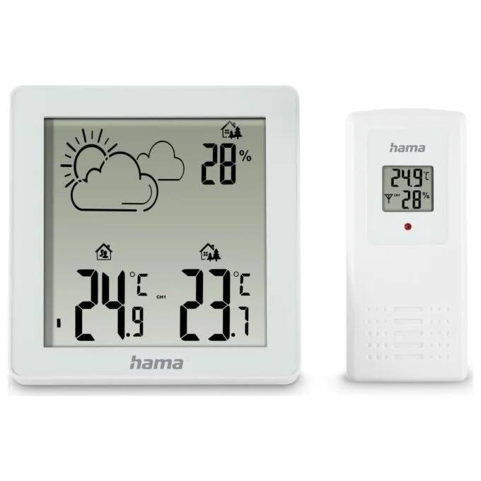 Hama "Zakynthos" hygrometer white — image 1