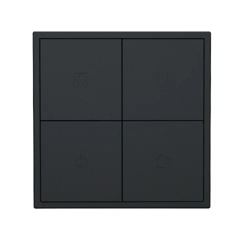 HDL Panel Smart Tile Series 8 Button Ash Grey — image 1