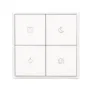 HDL Tile Series 4 Button Smart Panel Ivory White HDL-M/PT4RA.1
