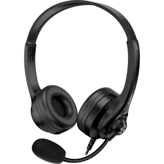 Genius PC Headset USB-A+C InLine Control & Ultra Soft Foam Cushions HS-235U AI (A+C) — image 2