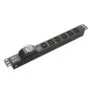 NETPRO PDU 6-Way 1U with Circuit Breaker 10A NP-CPDU6I-CB IEC