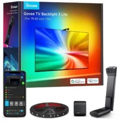 Govee H6099 TV Backlight 3 Lite | LED lighting | for TV 75-85 inches, RGBICW, Wi-Fi+Bluetooth