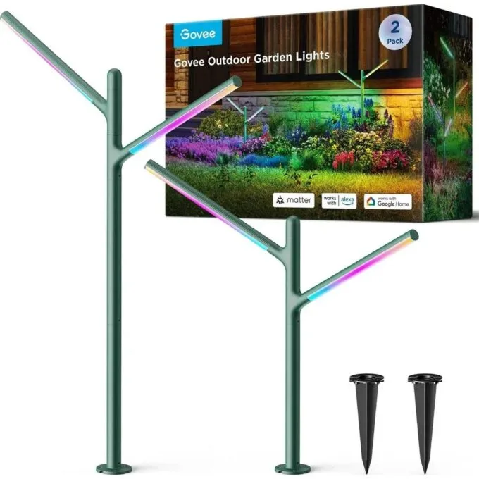 Govee RGBICW Garden Lights | Garden LED lighting | RGBWW, 1100 Lm, 2.4GHz Wi-Fi + Bluetooth, IP66 — image 1