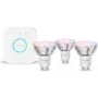 Philips Hue E WCA 345lm | GU10 3 pcs + Hue Bridge