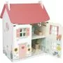 Lilliputiens Wooden dollhouse with 15 accessories J06467