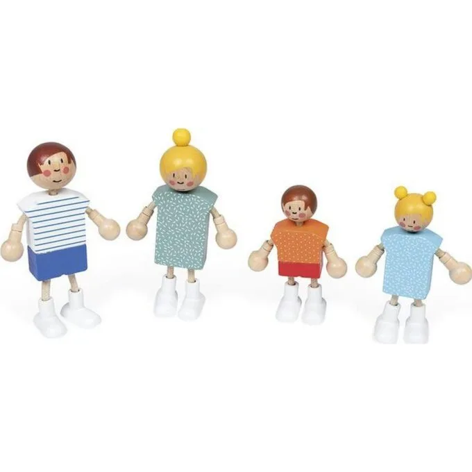 Lilliputiens Wooden dollhouse with 15 accessories J06467 — image 7