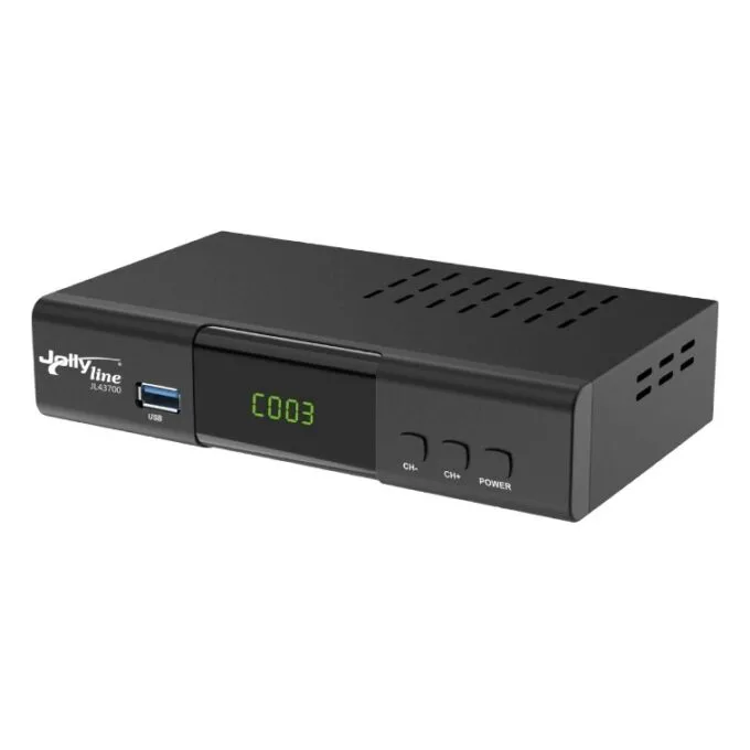 GBC JollyLine JL43700 Full HD DVB-T2 Set Top Box Receiver — image 1
