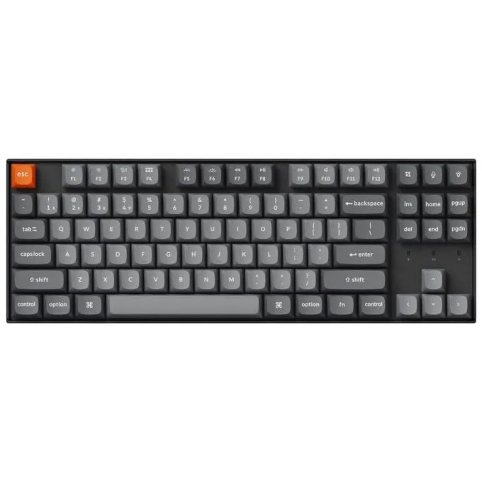 Keychron K8M-H1 80% TKL Super Red Switch RGB Hot-Swap Black — image 1