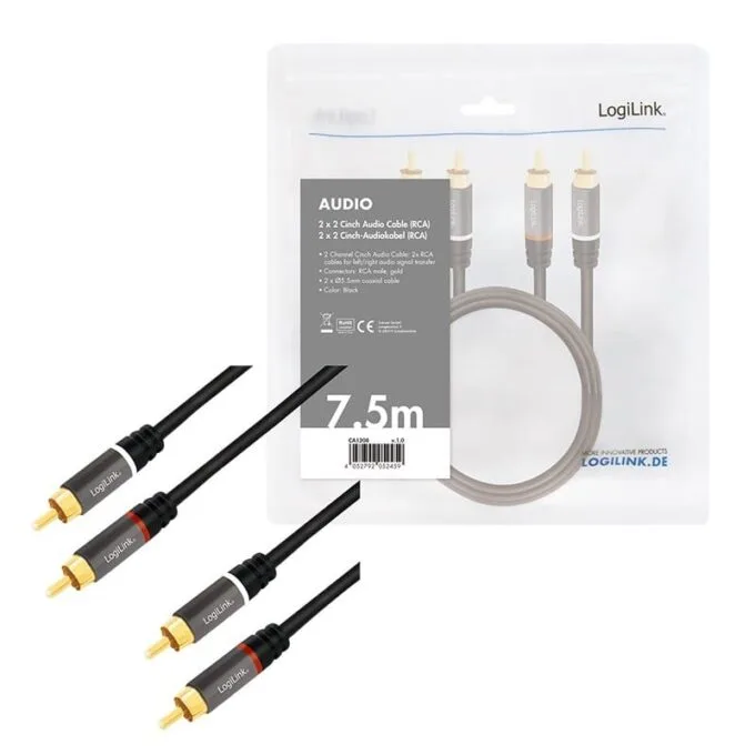 LogiLink RCA 7.5m — image 1