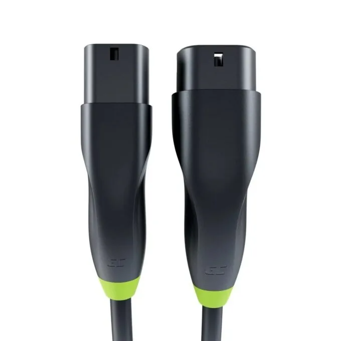 Green Cell GC Snap Cable EV Type 2 11kW 5m 16A for charging Tesla Model Y 3 S X, Kia EV6, VW ID.4, ID.5, BMW i4, iX, Ford Mach-E — image 3