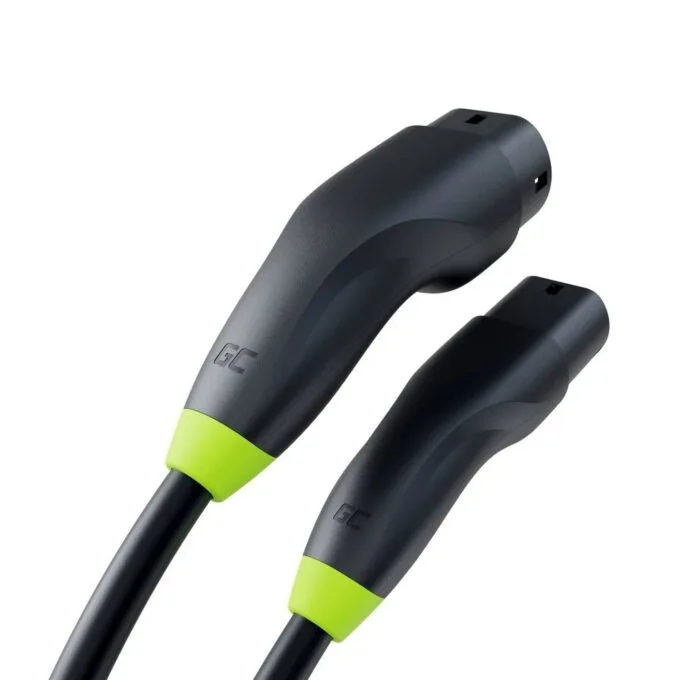 Green Cell GC Snap Cable EV Type 2 11kW 5m 16A for charging Tesla Model Y 3 S X, Kia EV6, VW ID.4, ID.5, BMW i4, iX, Ford Mach-E — image 4