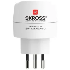 SKROSS adapter from Poland to Italy, Switzerland, Brazil
