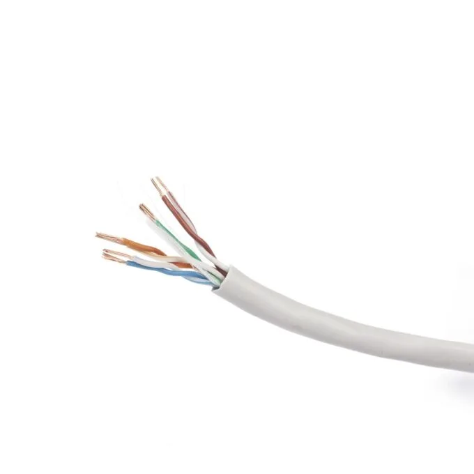 Gembird RJ45 - RJ45 UTPGembird UPC-5004E-L/100 (UTP; 100m; cat. 5e; grey) — image 1