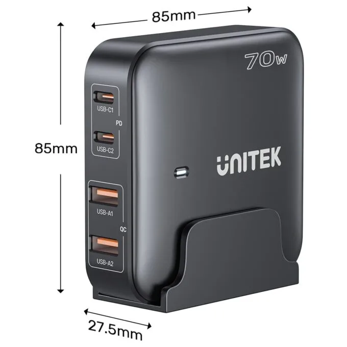Unitek Gan 70W 2xUSB-A 2xUSB-C — image 12