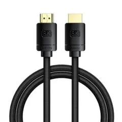 Baseus High Definition Series HDMI 2.1, 8K 60Hz, 3D, HDR, 48Gbps, 1m (black)