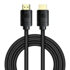 Baseus High Definition Series HDMI 2.1, 8K 60Hz, 3D, HDR, 48Gbps, 3m (black)