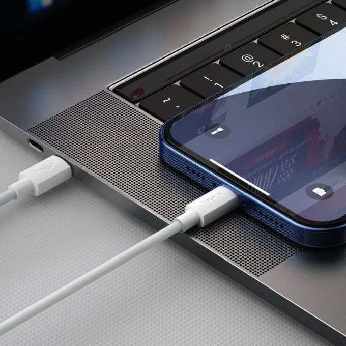 Baseus Simple Wisdom USB-C for Lightning, PD, 20W, 1.5m (white) 2 pcs. — image 8