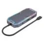 Unitek Hub USB-C HDMI RJ45 3,5mm audio 100W 10Gbps