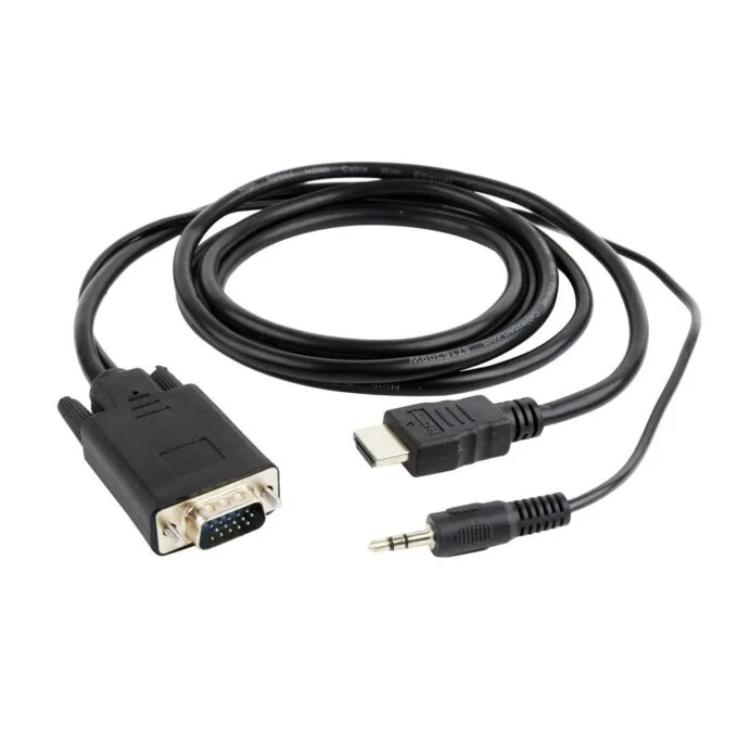 Gembird HDMI for VGA, 1.8m, mini Jack — image 1
