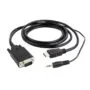 Gembird HDMI for VGA, 1.8m, mini Jack
