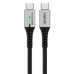 LogiLink USB-C 20 Gb/s, 240W 1.5m in black cover