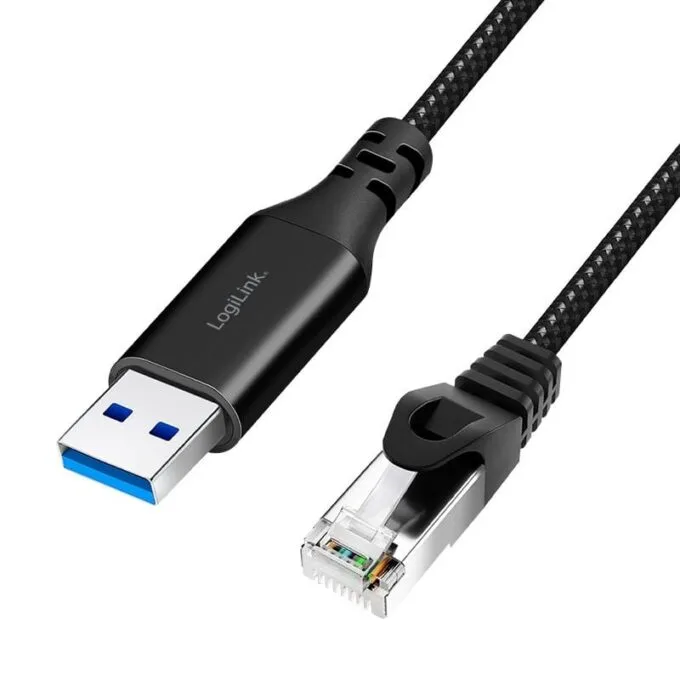 LogiLink USB 3.0 - RJ45 3.0m — image 1