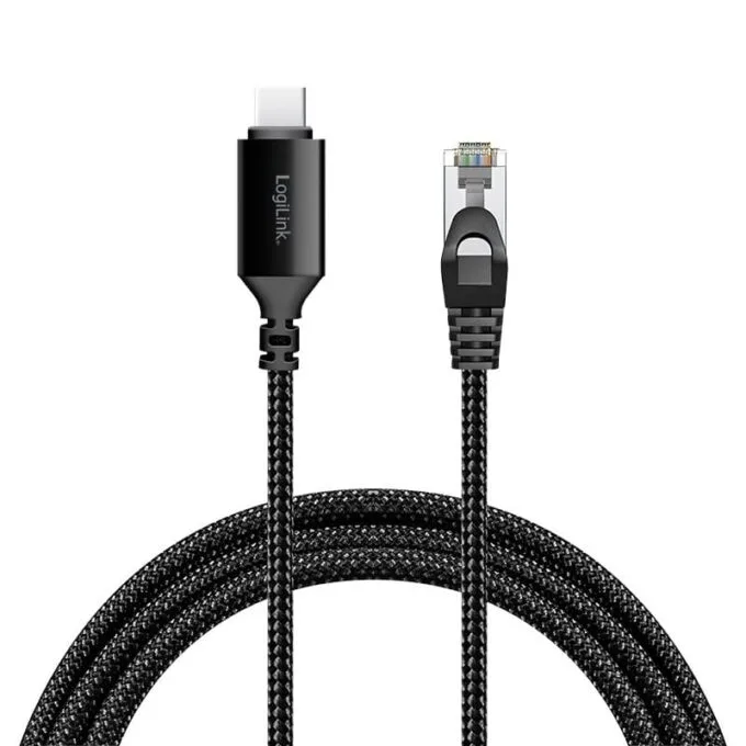 LogiLink USB 3.2 type C - RJ45 1.5m — image 2