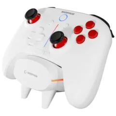 Rampage Hydra Pro Pad Wireless RGB 2.4G Hall, magnetic triggers with white charging station